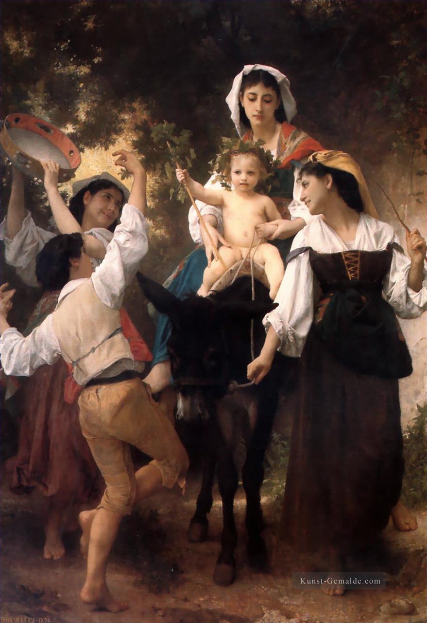 Die Rückkehr von der Ernte Realismus William Adolphe Bouguereau Ölgemälde